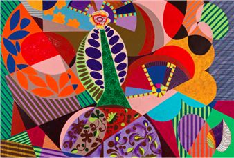 Beatriz Milhazes: Além do Horizonte - White Cube, London (Mason's Yard)