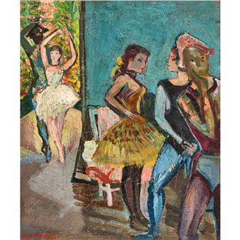 Arlequins et ballerines - André Planson