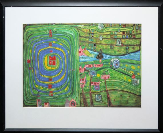 Grass For Those Who Cry - Friedensreich Hundertwasser