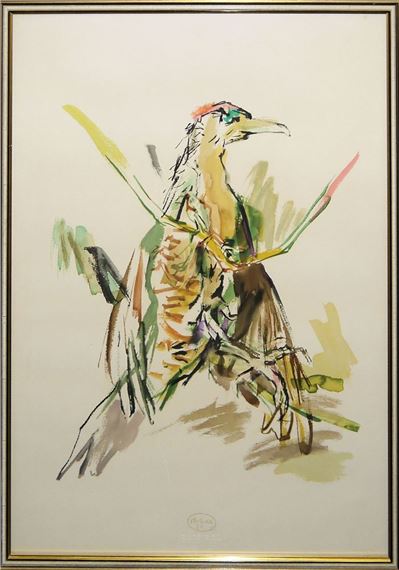 Der Specht - Oskar Kokoschka