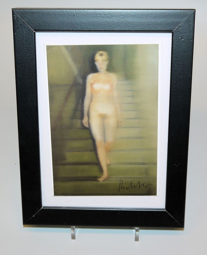 Artwork by Gerhard Richter, “Ema (Akt auf einer Treppe)”, Made of Farboffset