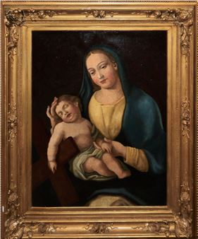 Madonna mit dem Jesusknaben - Italian School, 18th Century
