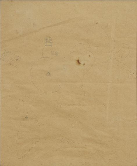 Homme au carrosse - Saul Steinberg