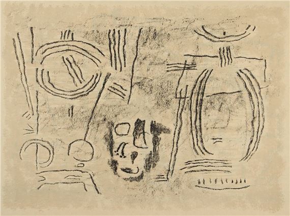 In Uruk sollst Du Dein Haus bauen by Willi Baumeister, 1947