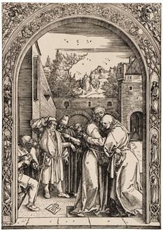 Joachim und Anna unter den goldenen Pforte - Albrecht Dürer