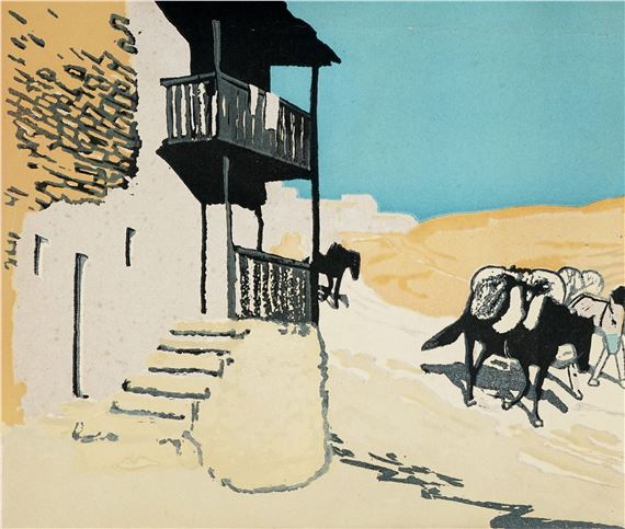 In paese a Fonni - Giuseppe Biasi da Teulada