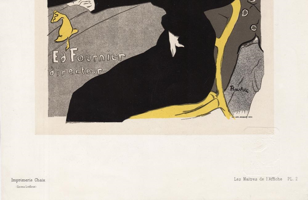 Artwork by Henri de Toulouse-Lautrec, Divan Japonais, Made of Stone Lithograph On Wove Paper