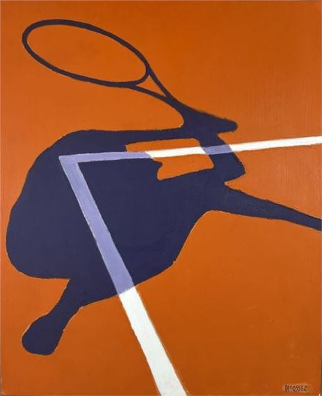 Suzanne's shadow by Alfred Defossez, circa 1980