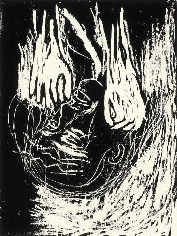 Artwork by Georg Baselitz, Untitled, Made of Woodcut