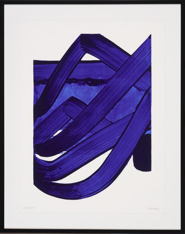 Artwork by Pierre Soulages, Sérigraphie no. 18, Made of Silkscreen In Colours