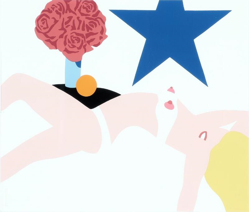Artwork by Tom Wesselmann, The Great American Nude, Made of Silkscreen In Colours