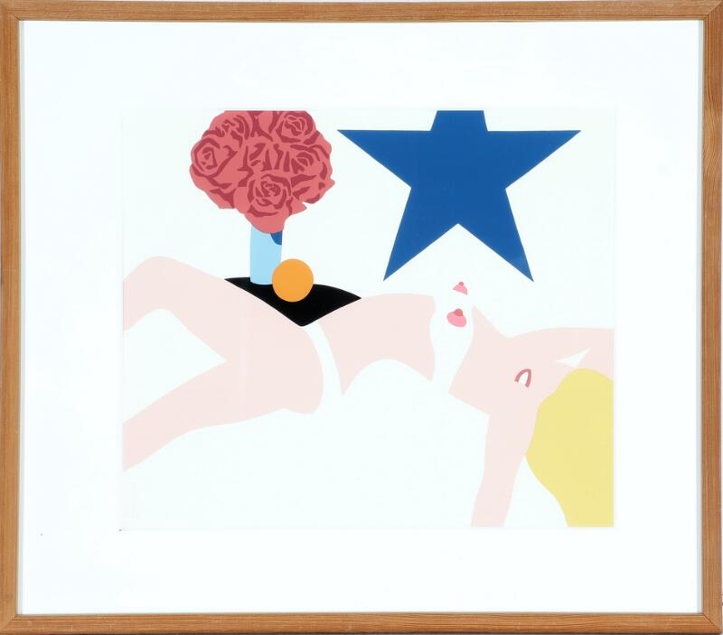 Artwork by Tom Wesselmann, The Great American Nude, Made of Silkscreen In Colours