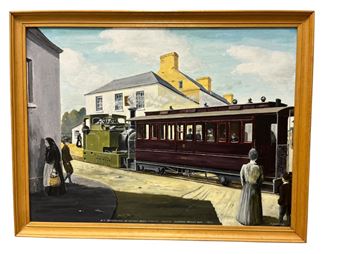 No. 3 'Blackwater' at Market House Corner Augher Clogher Valley Railway - V. Jaycock