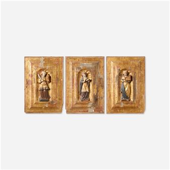Spanish Colonial Icons, set of three