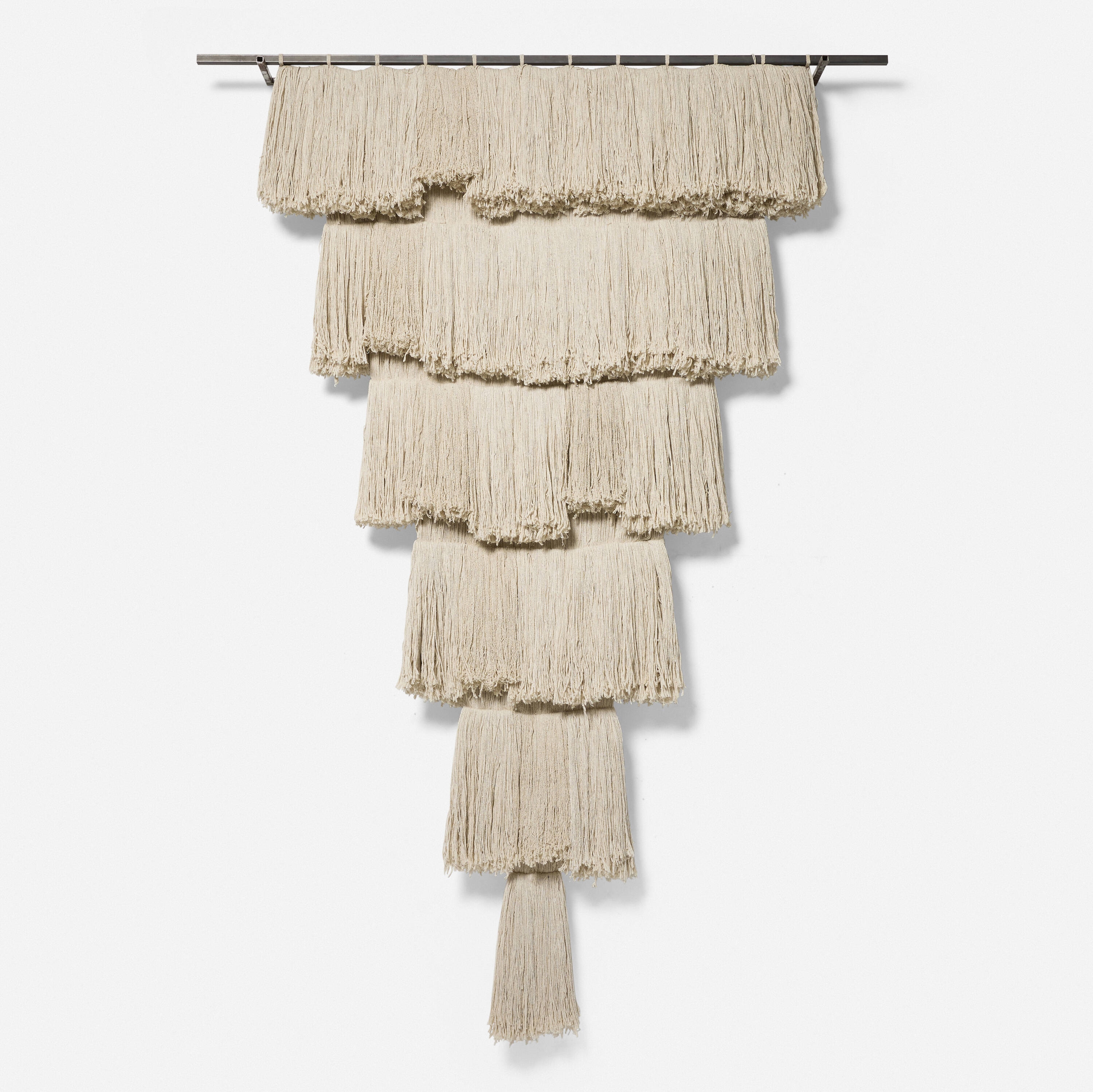 Artwork by Alexandre da Cunha, Kentucky (Drop, Made of Mop Heads, Metal, Fittings