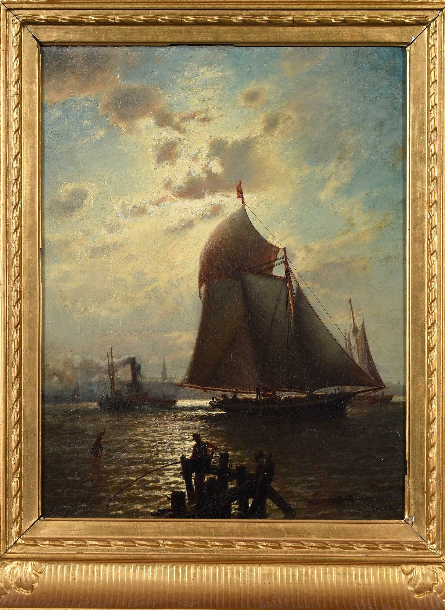 Artwork by James Gale Tyler, Untitled, Made of Oil On Canvas