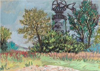 19th and modern paintings, Young painters of the 50's - Ader