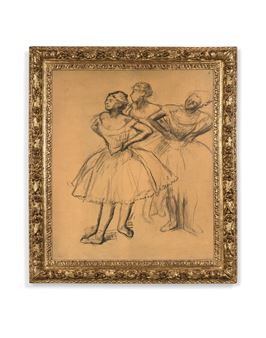 Three dancers - Edgar Degas