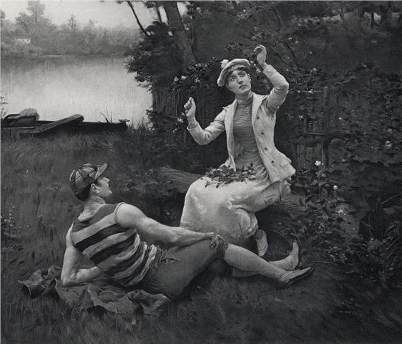 Romance on the Riverbank - Jules Scalbert