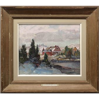 ALONG THE ST. FRANCIS - SPRINGTIME - Hal Ross Perrigard