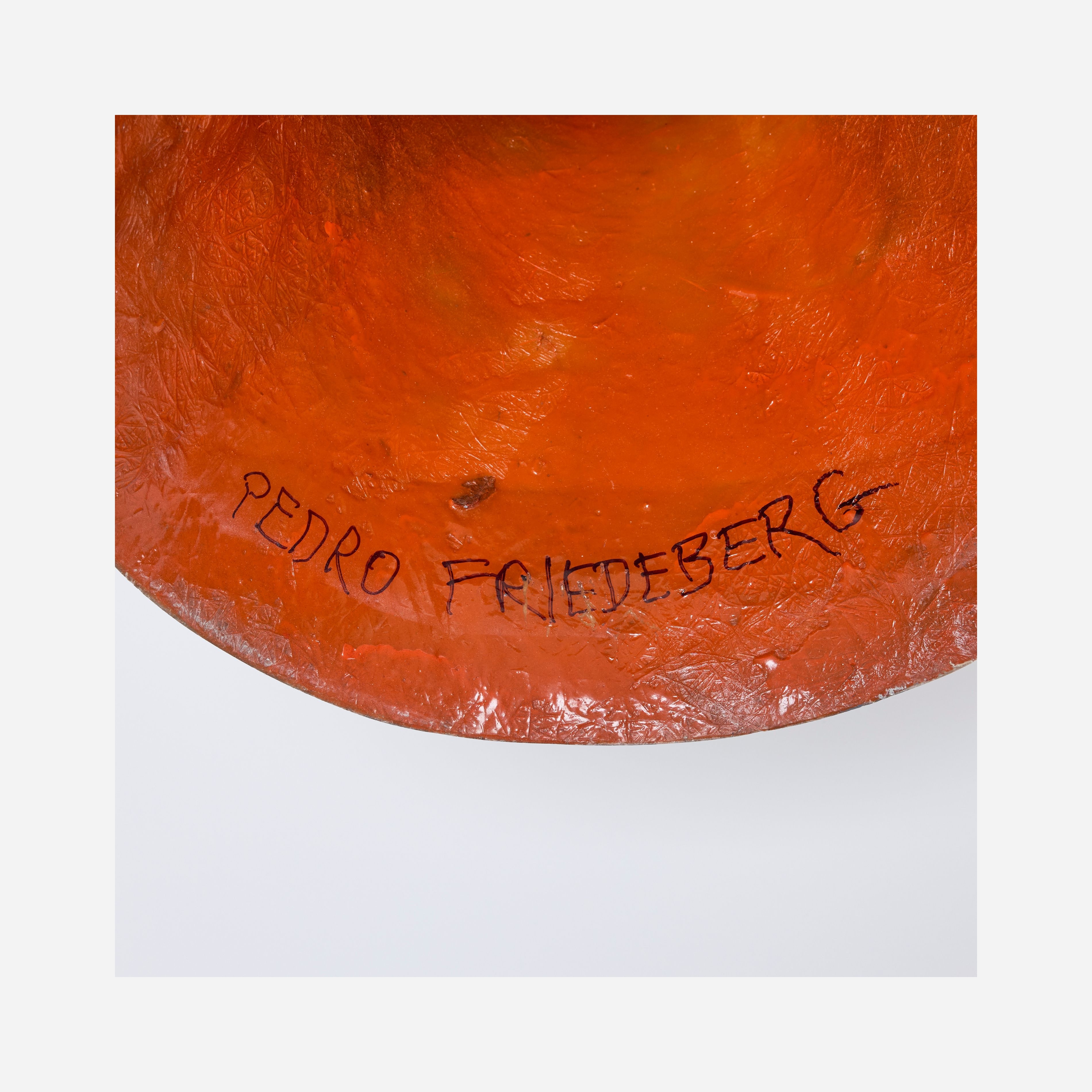 Artwork by Pedro Friedeberg, Mano Silla chair, Made of Fiberglass