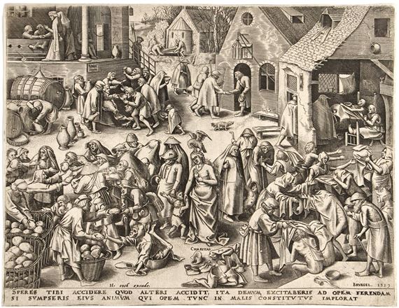 Charitas by Pieter Brueghel the Elder, 1559