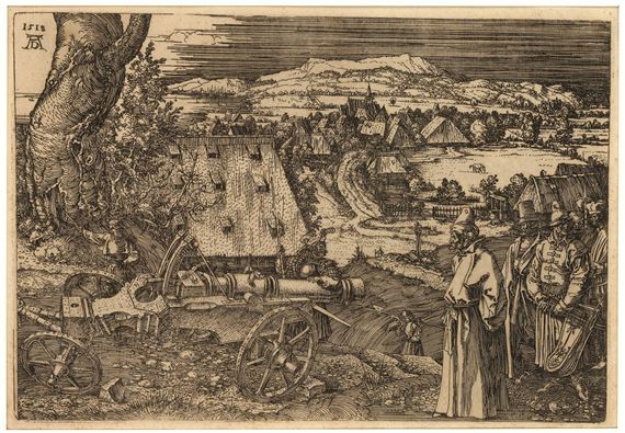 The Virgin and Child on a Grassy Bench