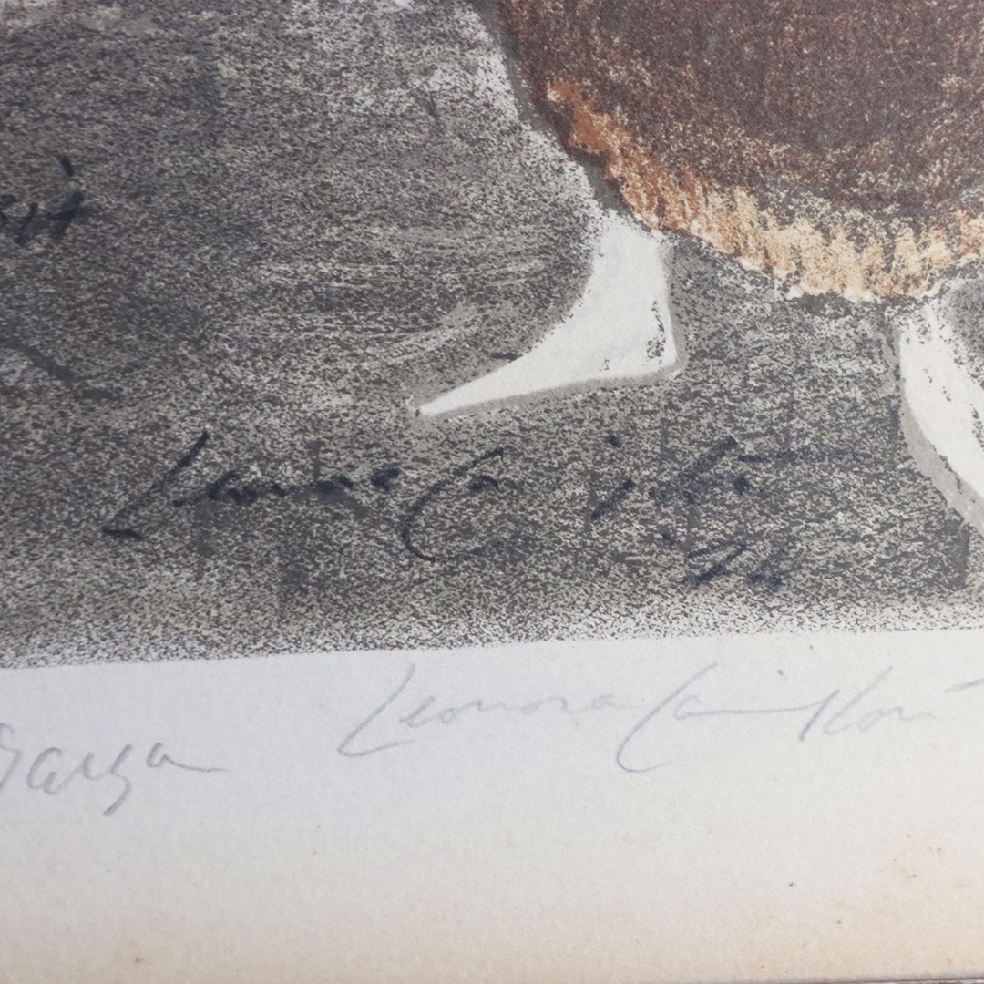 Artwork by Leonora Carrington, Leye returns transformed into The Dybbuk, Made of Lithograph on paper