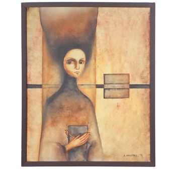 Óleo sobre lienzo - Sylvia Ordoñez