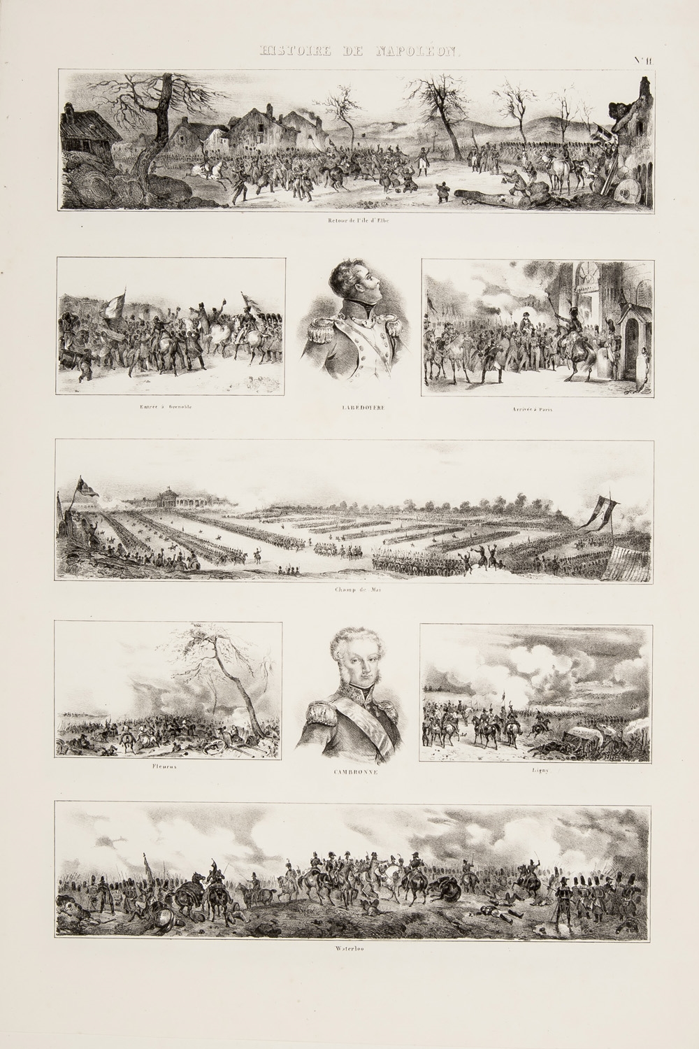 Artwork by Victor Adam, ADAM, Made of litografia