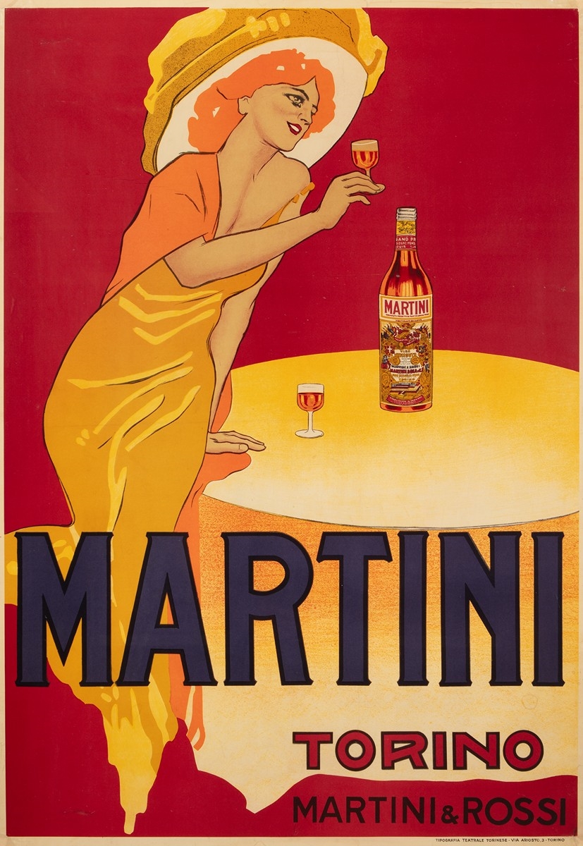 Marcello Dudovich | Martini & Rossi, Torino | MutualArt