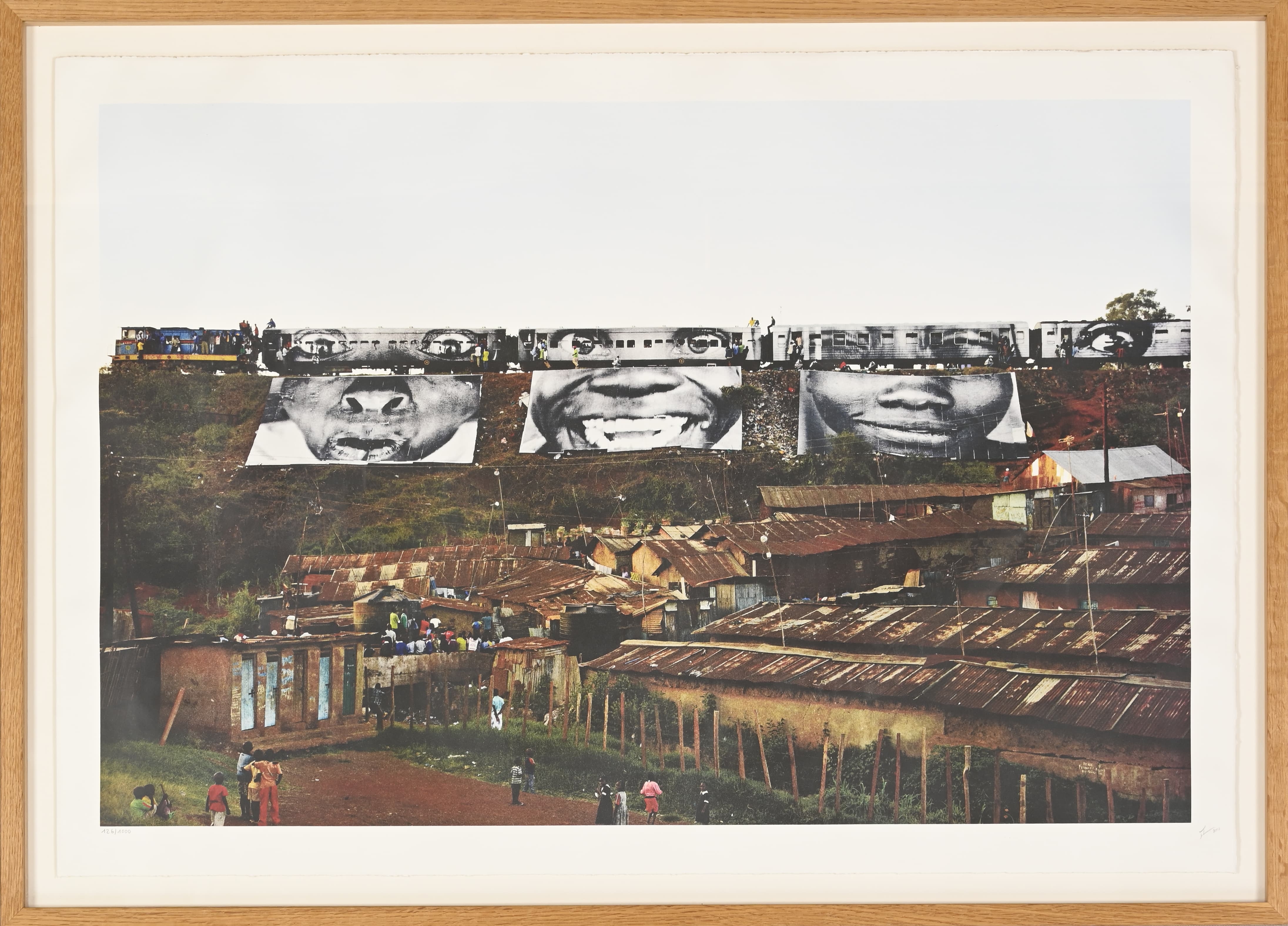 Artwork by JR, Kenya, Made of Lithograph on paper