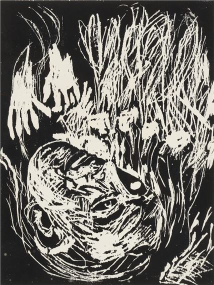 Untitled (Head and hands