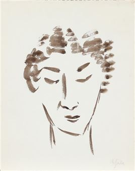 Six portrait studies - Eugéne de Sala