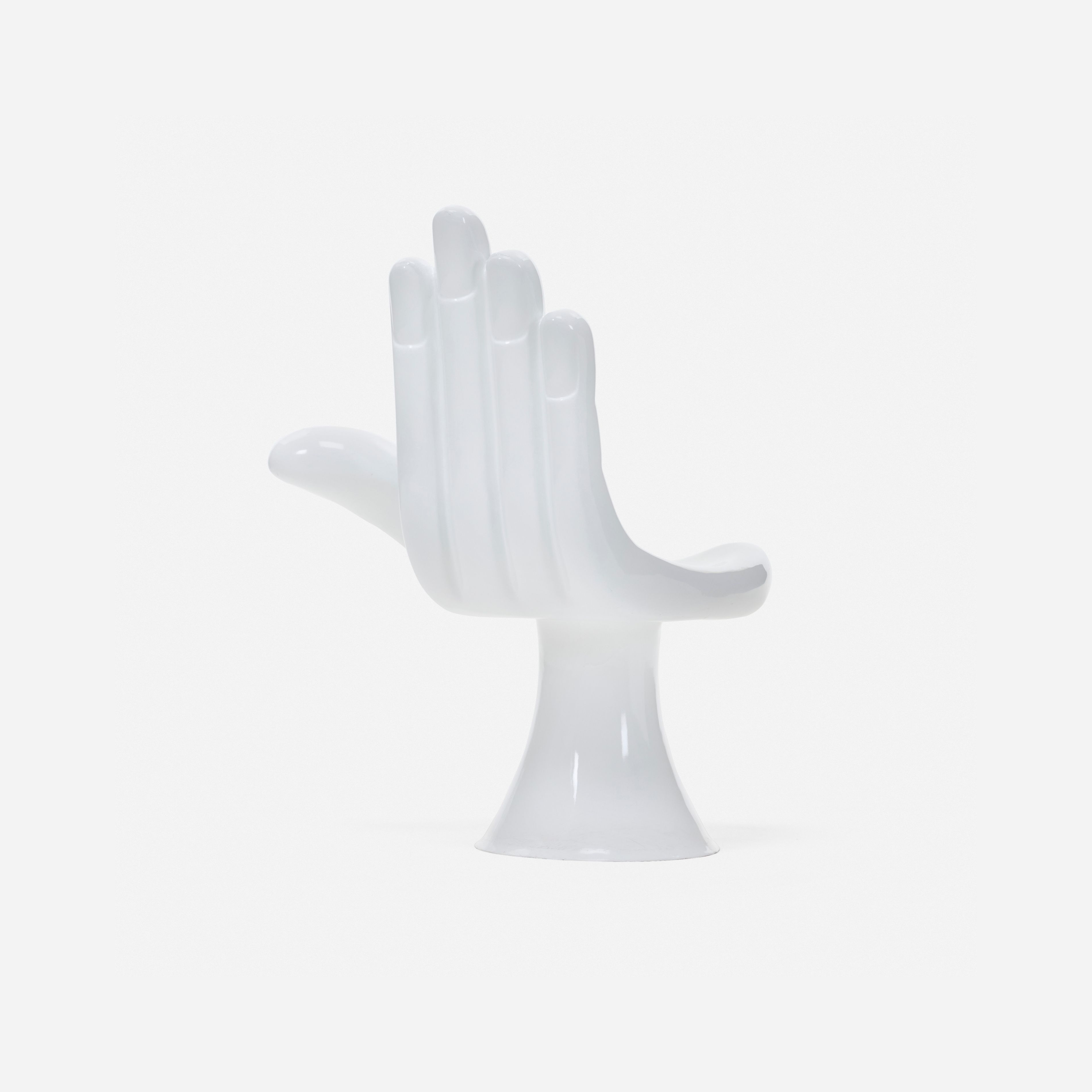 Artwork by Pedro Friedeberg, Mano Silla chair, Made of Fiberglass