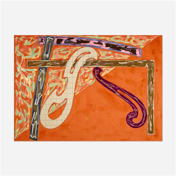 Green Solitaire (unique - Frank Stella