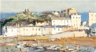 Sunlit Houses, Tenby - Ian Houston