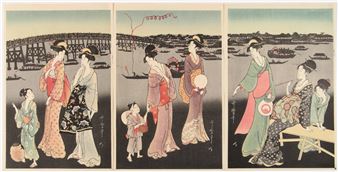 Okawa-bata yûryô (Cooling Off Near the River Bank