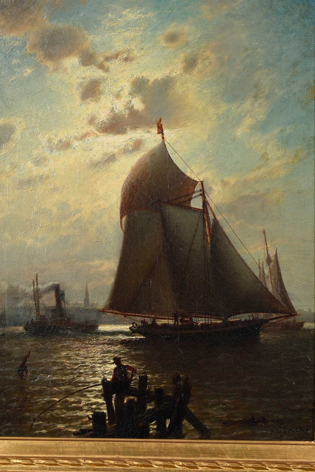 Artwork by James Gale Tyler, Untitled, Made of Oil On Canvas