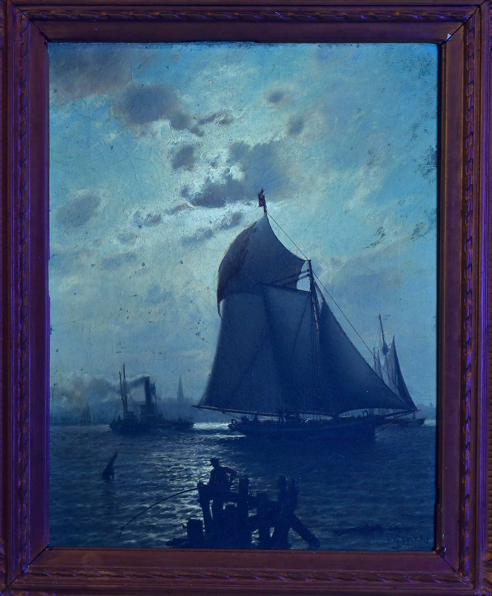 Artwork by James Gale Tyler, Untitled, Made of Oil On Canvas