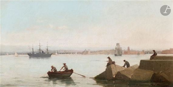 Entrance to the port - Nicolas Chevalier