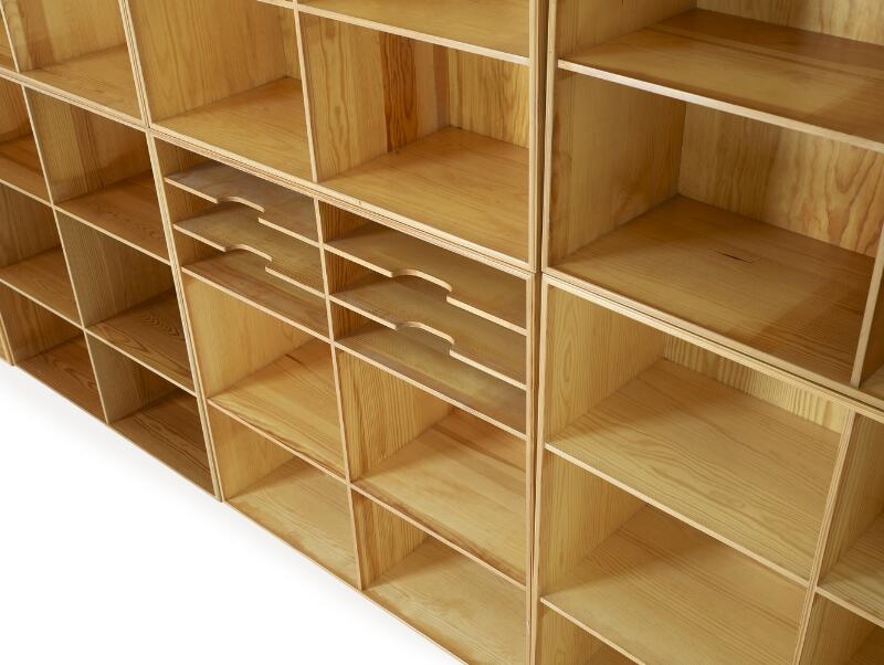 Artwork by Mogens S. Koch, Untitled, Made of Solid Pine Wood