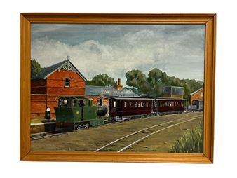 Ballygawley Station Clogher Valley Railway 1911 (0-4-4T No. 7 'Blessingbourne) - V. Jaycock