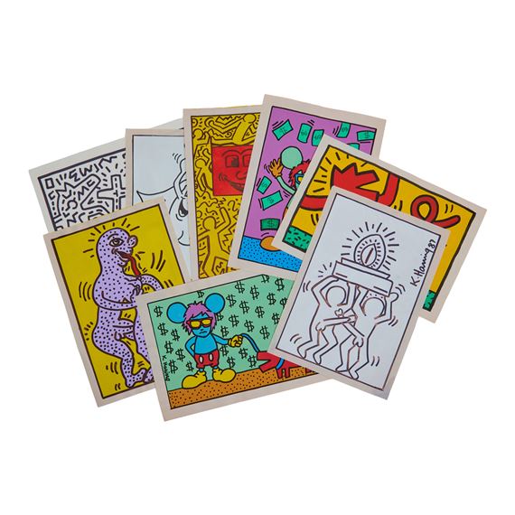 Collection of Works on Paper - Keith Haring