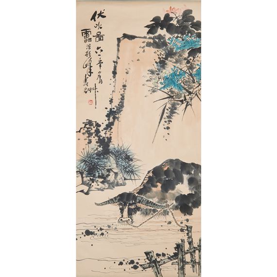 Pan Tianshou | Chinese Ink and Color Painting | MutualArt