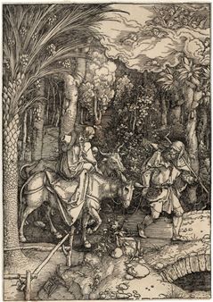 Die Flucht nach Ägypten - Albrecht Dürer