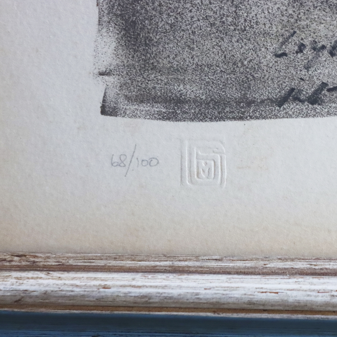 Artwork by Leonora Carrington, Leye returns transformed into The Dybbuk, Made of Lithograph on paper