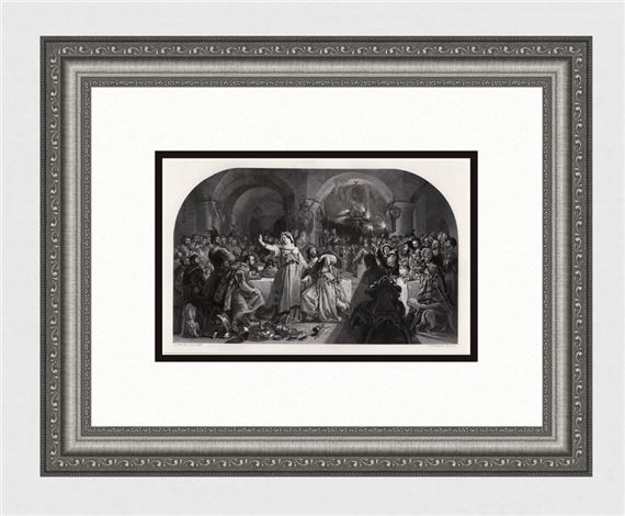 The Banquet Scene in "Macbeth - Daniel Maclise