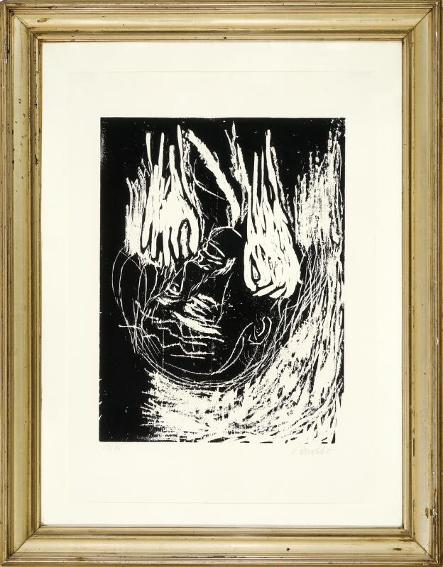 Artwork by Georg Baselitz, Untitled, Made of Woodcut