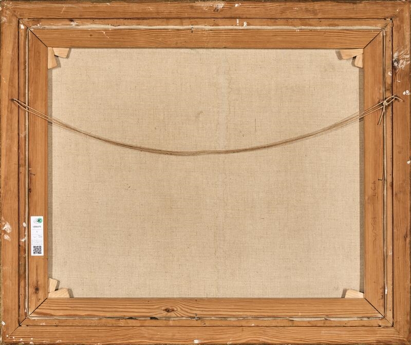 Artwork by Sámal Elias Frederik Joensen-Mikines, Mykines village, The Faroe Islands, Made of Oil On Canvas